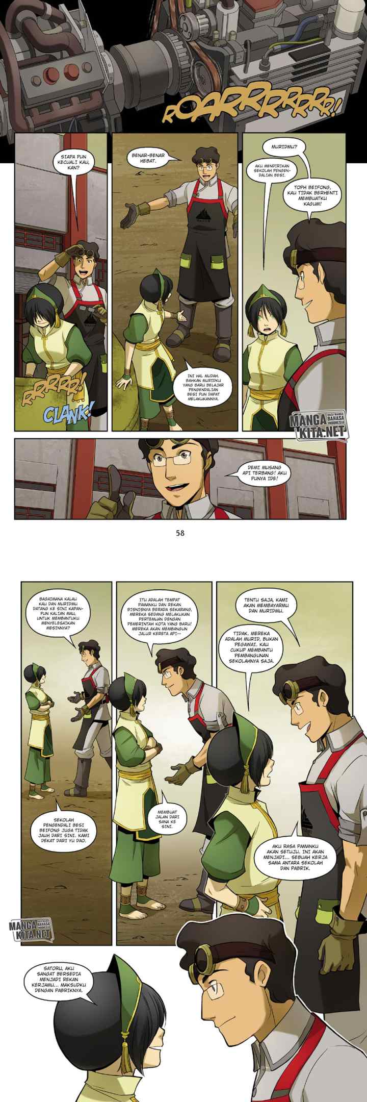 Avatar: The Last Airbender - The Rift chapter 1.3 halaman 6