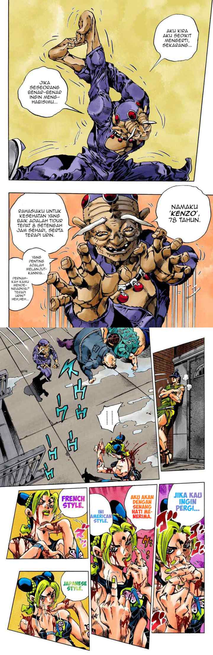 JoJo no Kimyou na Bouken - Stone Ocean chapter 67 halaman 4