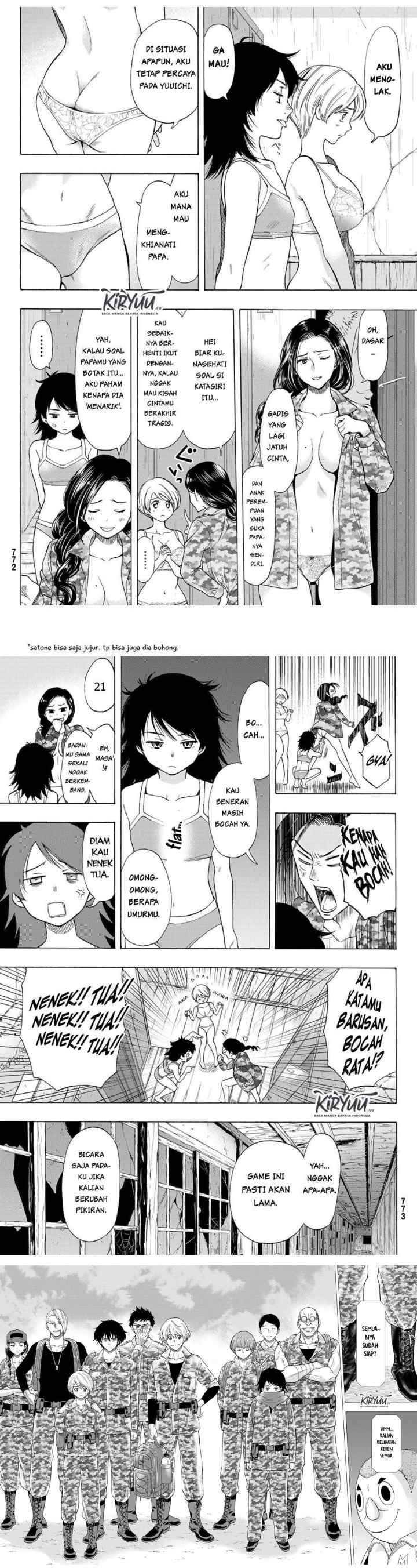 Tomodachi Game chapter 67 halaman 10