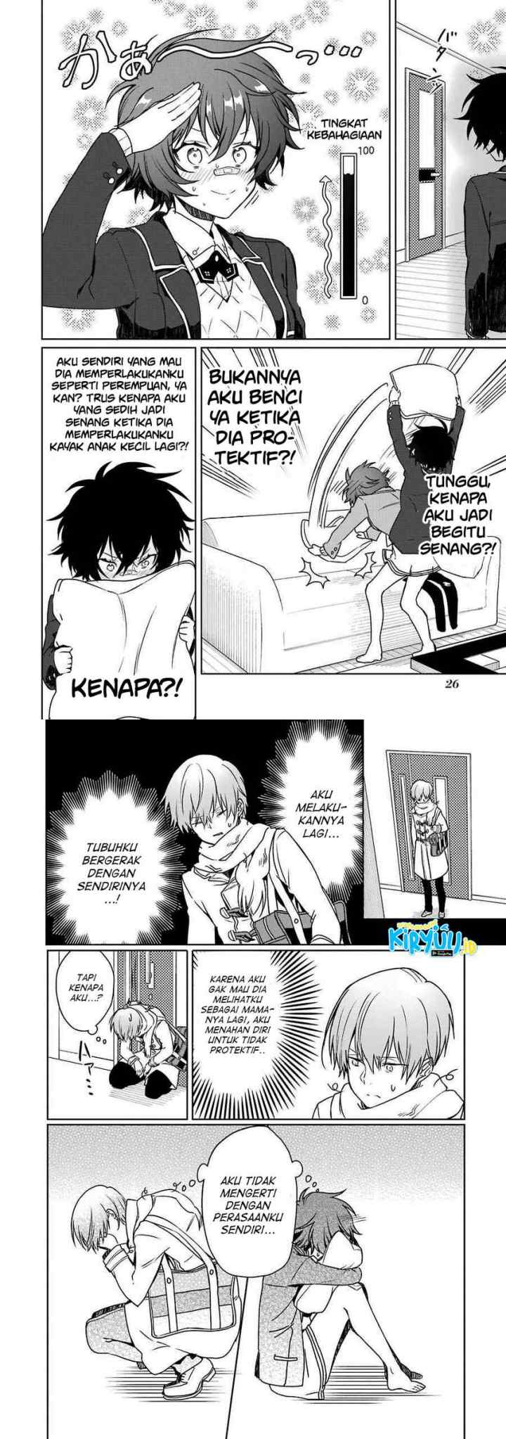 Osananajimi ga Mamasugite Tsurai chapter 7 halaman 13