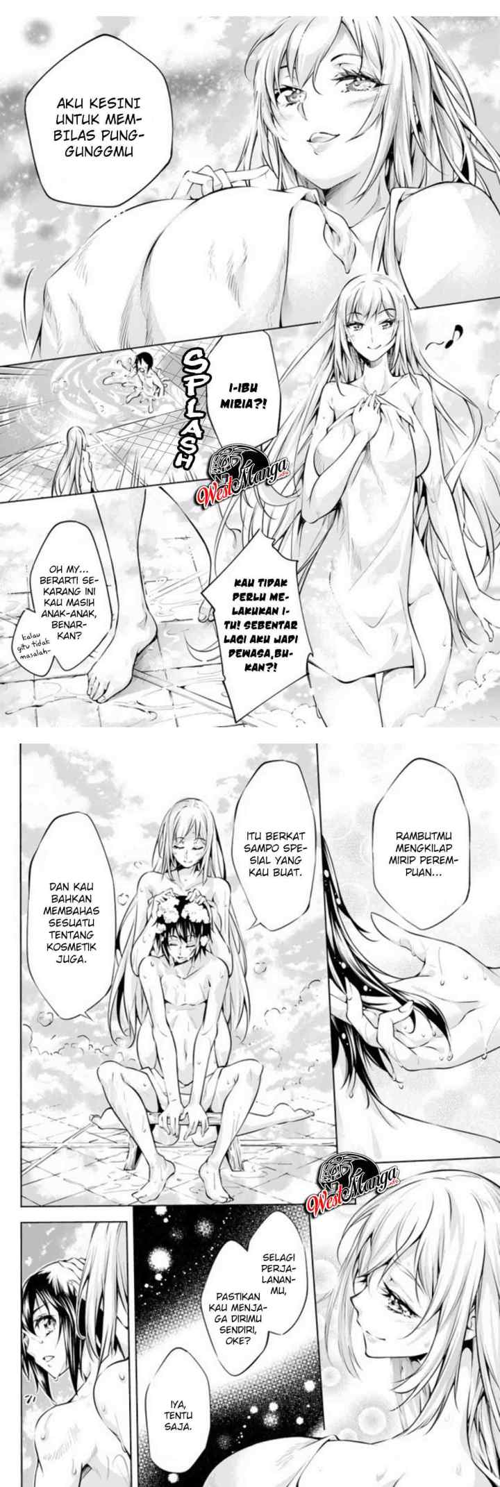 Kamigami ni Sodaterare Shimo no, Saikyou to Naru chapter 8 halaman 10