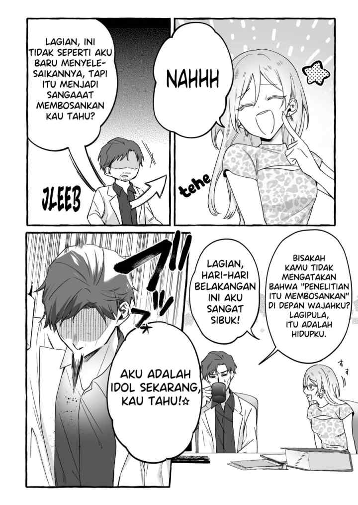 Damedol to Sekai ni Hitori Dake no Fan chapter 14 halaman 10