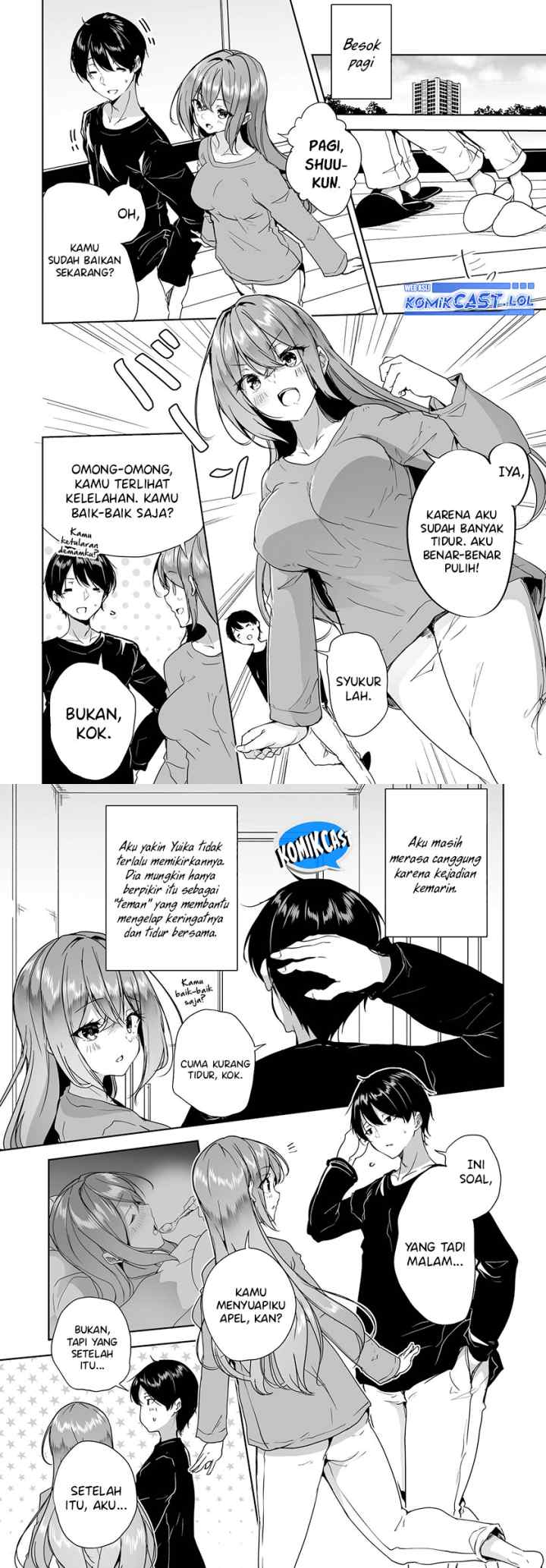 Danshi dato Omotteita Osananajimi to no Shinkon Seikatsu ga Umakuiki sugiru Kudan ni Tsuite chapter 6 halaman 7