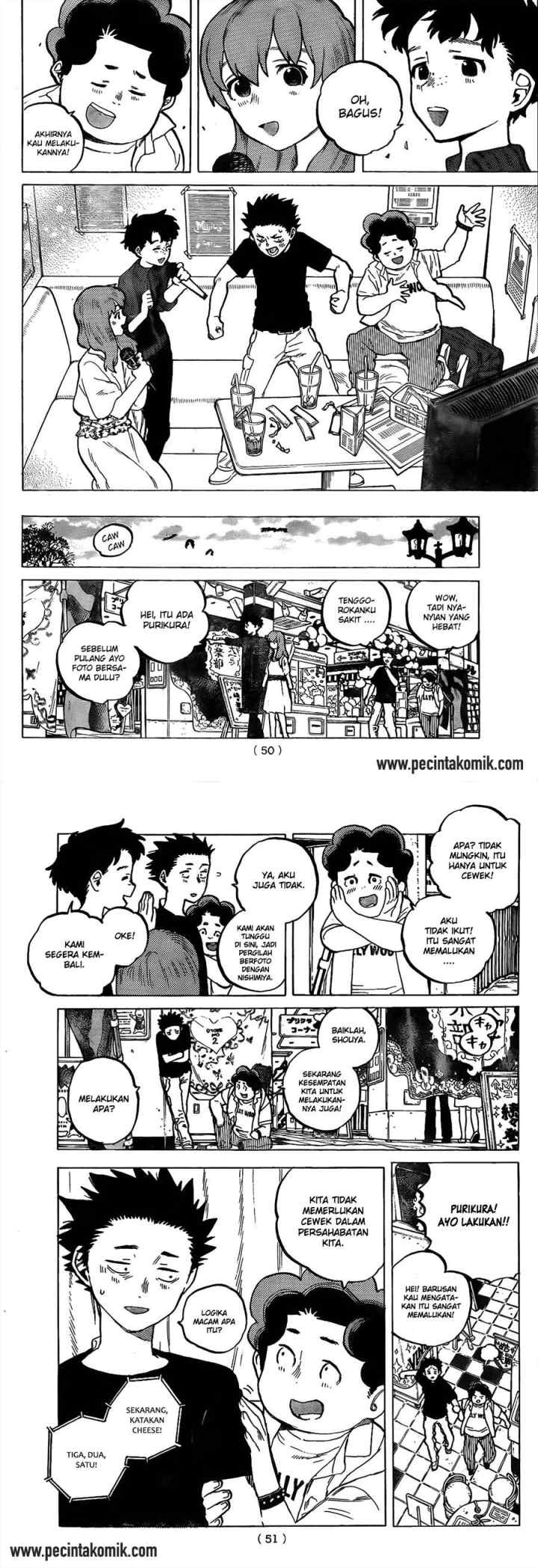 Koe no Katachi chapter 17 halaman 8
