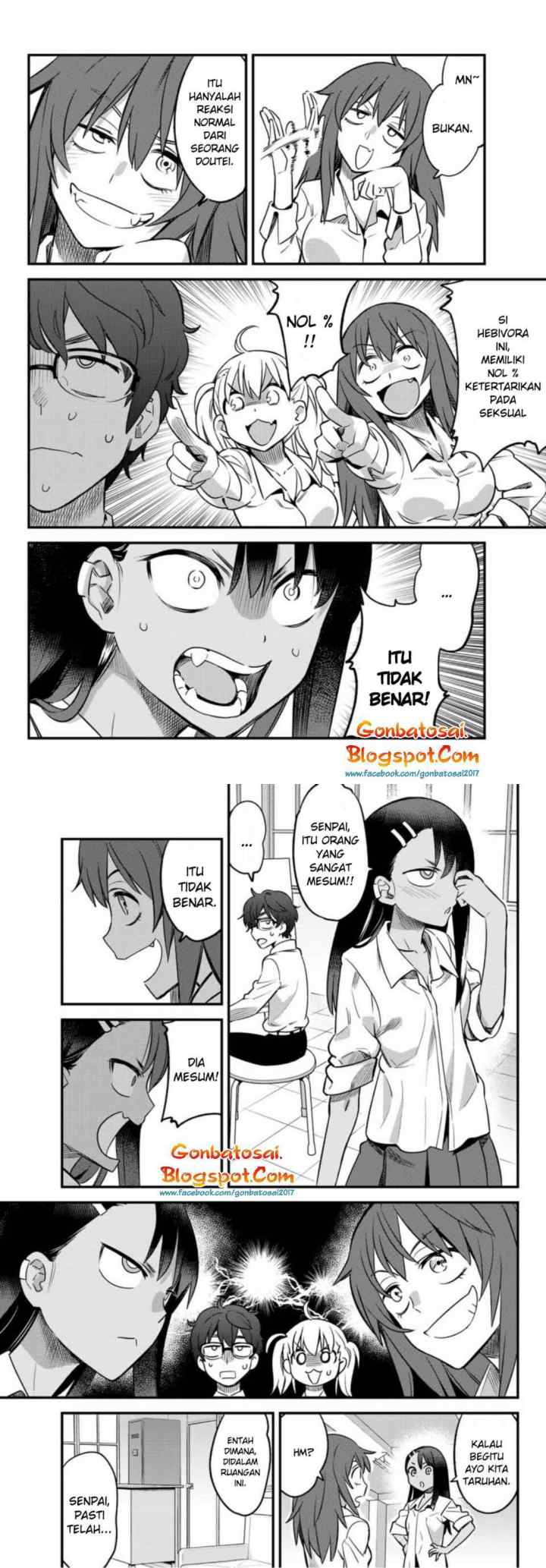 Ijiranaide, Nagatoro-san chapter 32 halaman 6