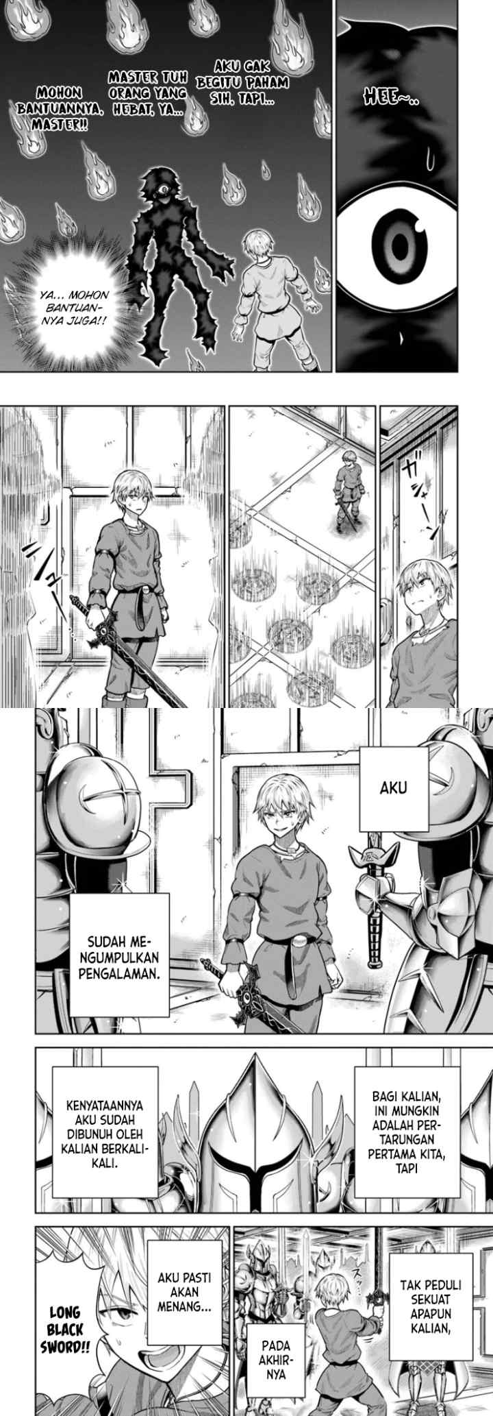 Dungeon ni Hisomu Yandere na Kanojo ni Ore wa Nando mo Korosareru chapter 15 halaman 9