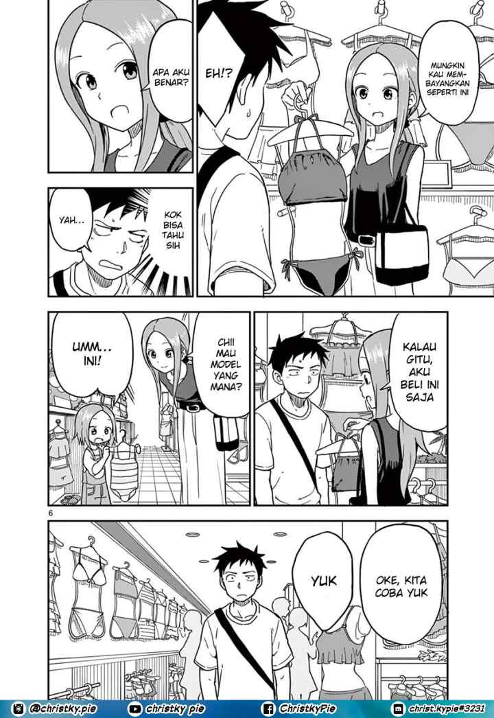 Karakai Jouzu no (Moto) Takagi-san chapter 96 halaman 6