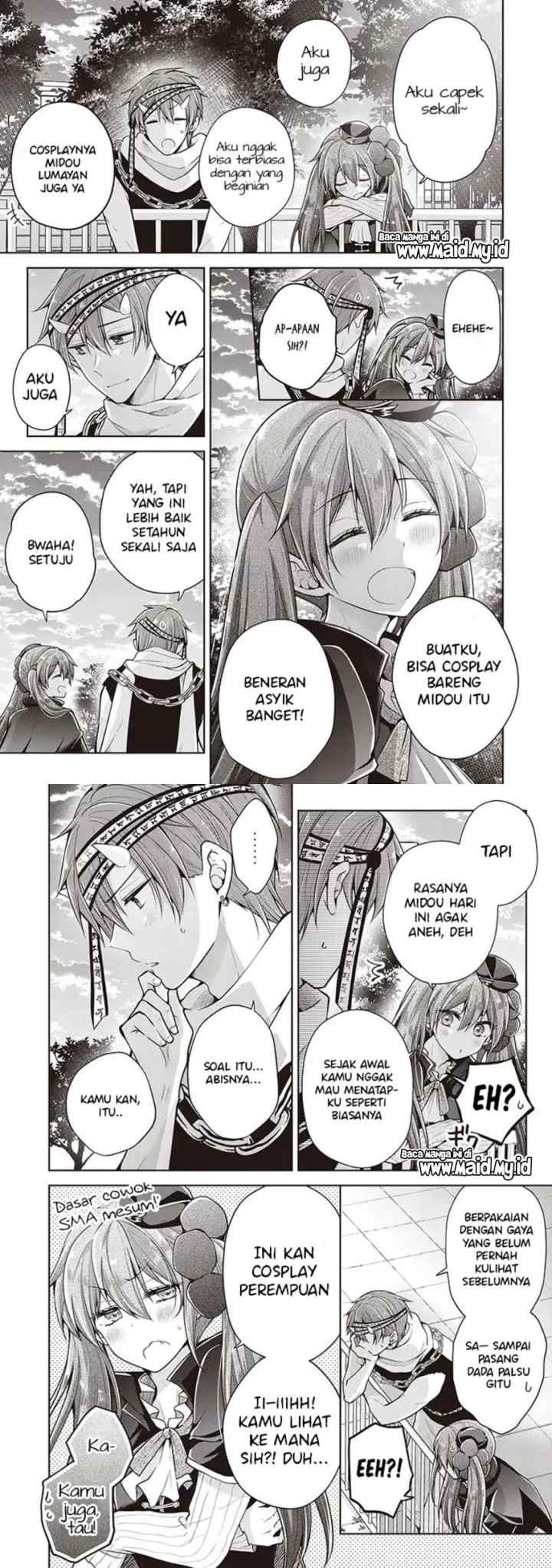 Osananajimi(♂) wo Onnanoko ni Shiteshimatta Hanashi chapter 62 halaman 8