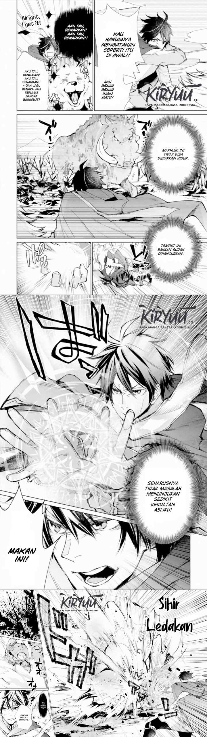 Saikyou no Madoshi. Hisa ni Ya wo Ukete Shimatta no de Inaka no Eihei ni Naru chapter 3 halaman 10