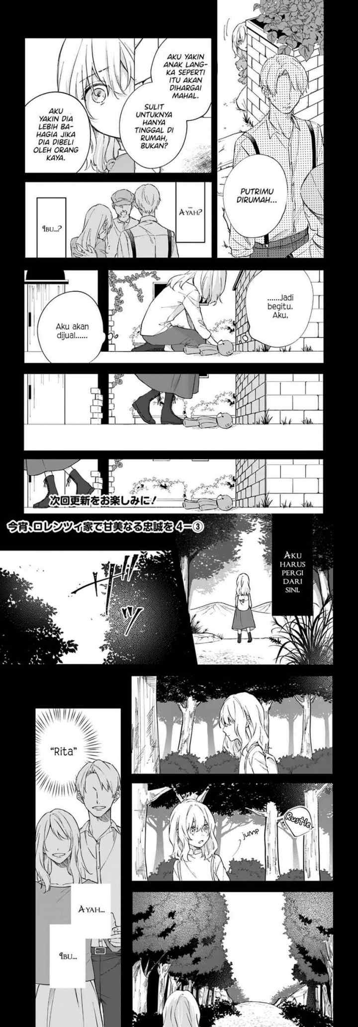 Koyoi, Lorenzi-ke de Kanbi naru Chuusei wo chapter 4 halaman 9