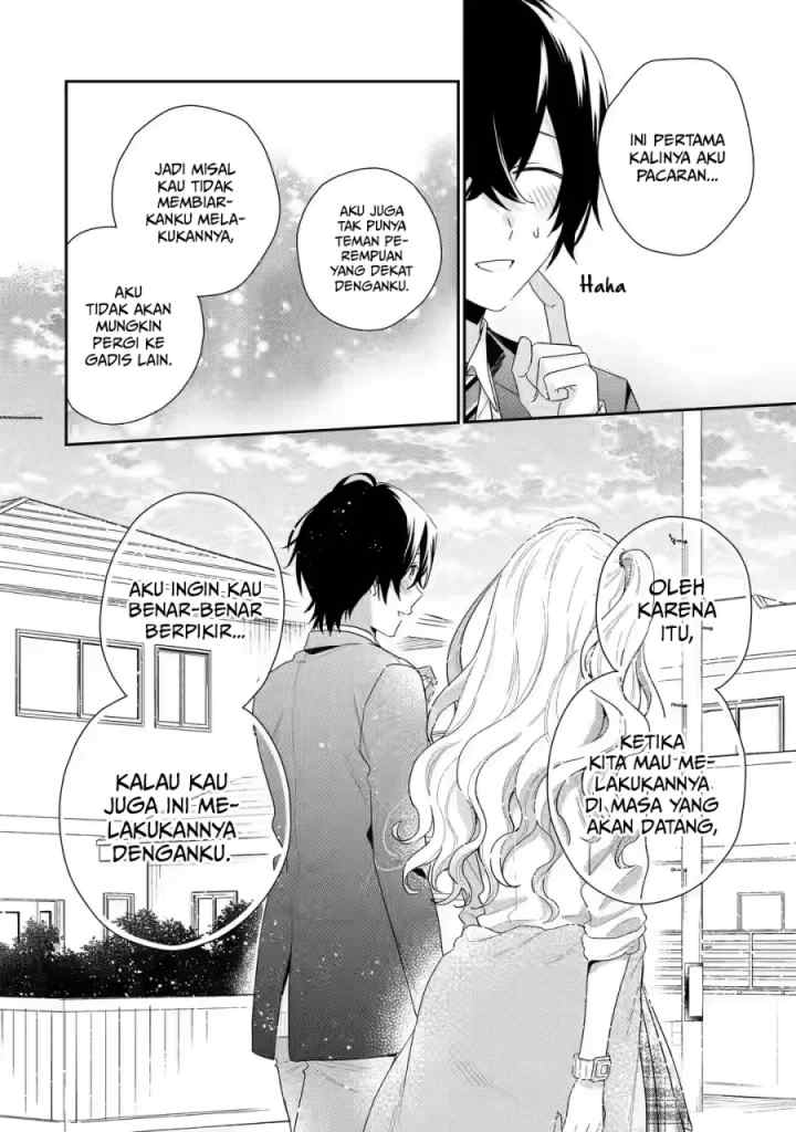 Keiken Zumi na Kimi to, Keiken Zero na Ore ga, Otsukiai Suru Hanashi chapter 1.4 halaman 13