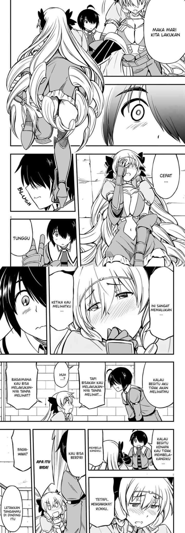Hazure Akamadoushi ha Kenjyatime ni Musou suru chapter 10 halaman 4