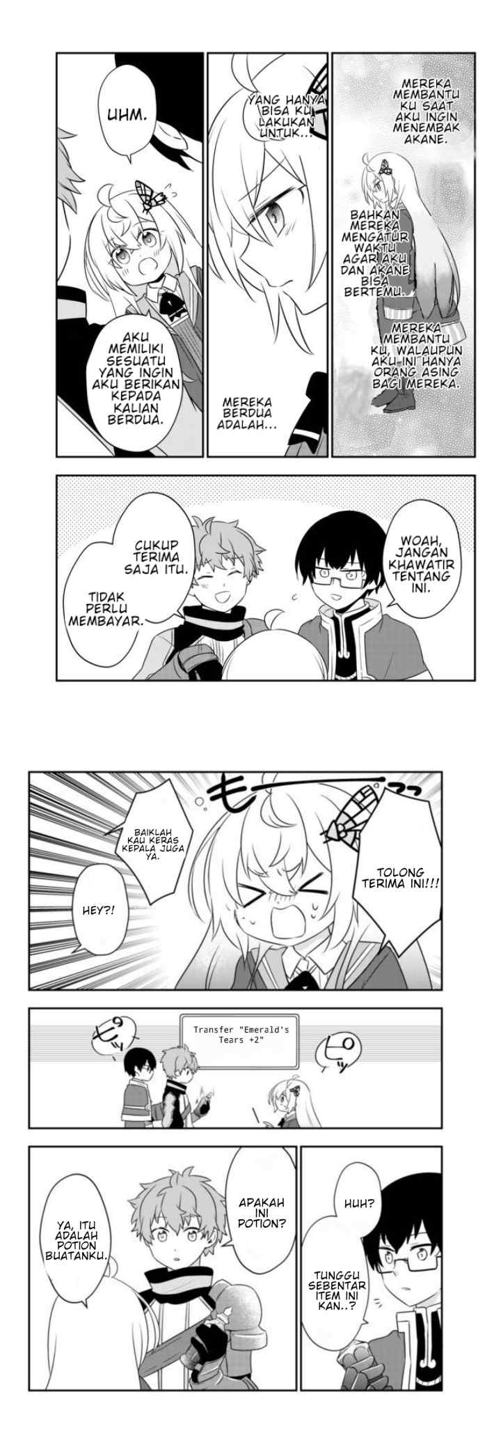 Bishoujo ni Natta kedo, Netoge Haijin Yattemasu chapter 8 halaman 5