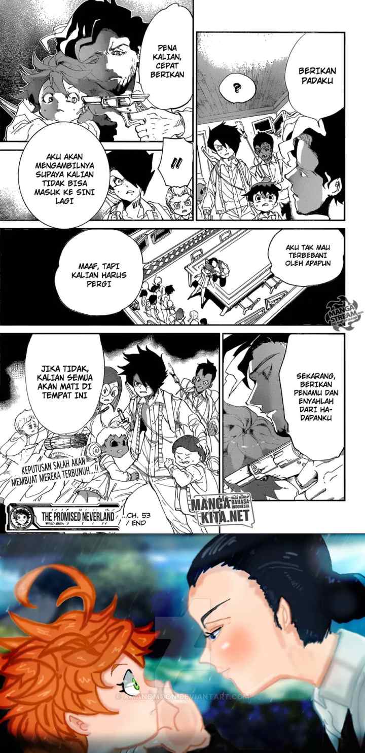 Yakusoku no Neverland chapter 53 halaman 12