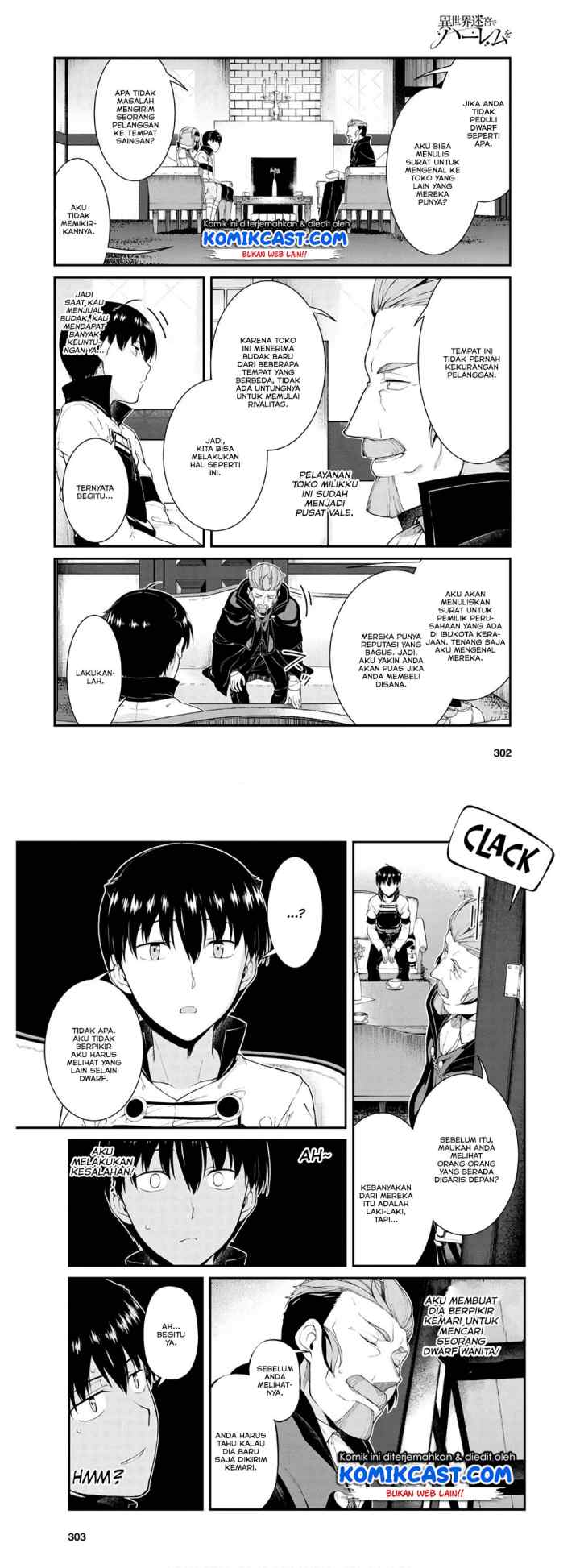 Isekai Meikyuu de Harem wo chapter 37 halaman 11