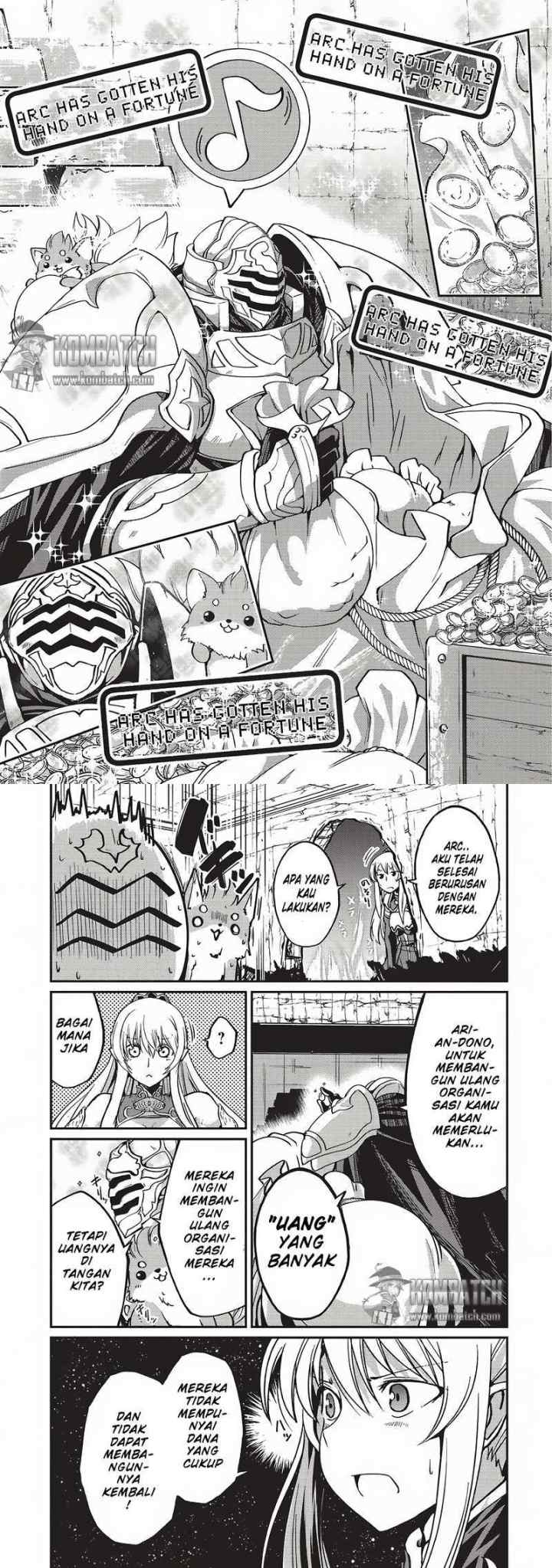 Gaikotsu Kishi-sama, Tadaima Isekai e Odekakechuu chapter 8 halaman 9