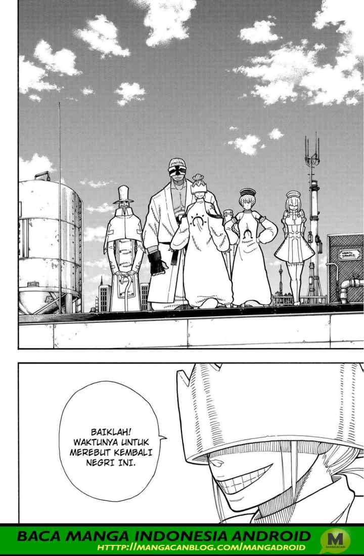 Enen no Shouboutai chapter 174 halaman 18