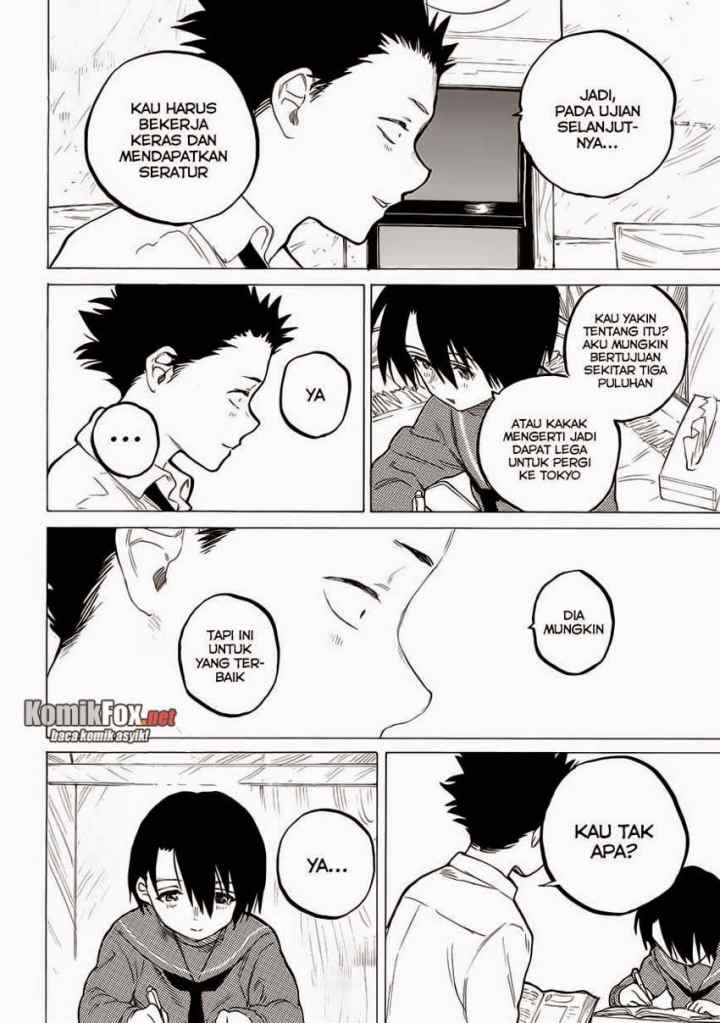 Koe no Katachi chapter 60 halaman 16