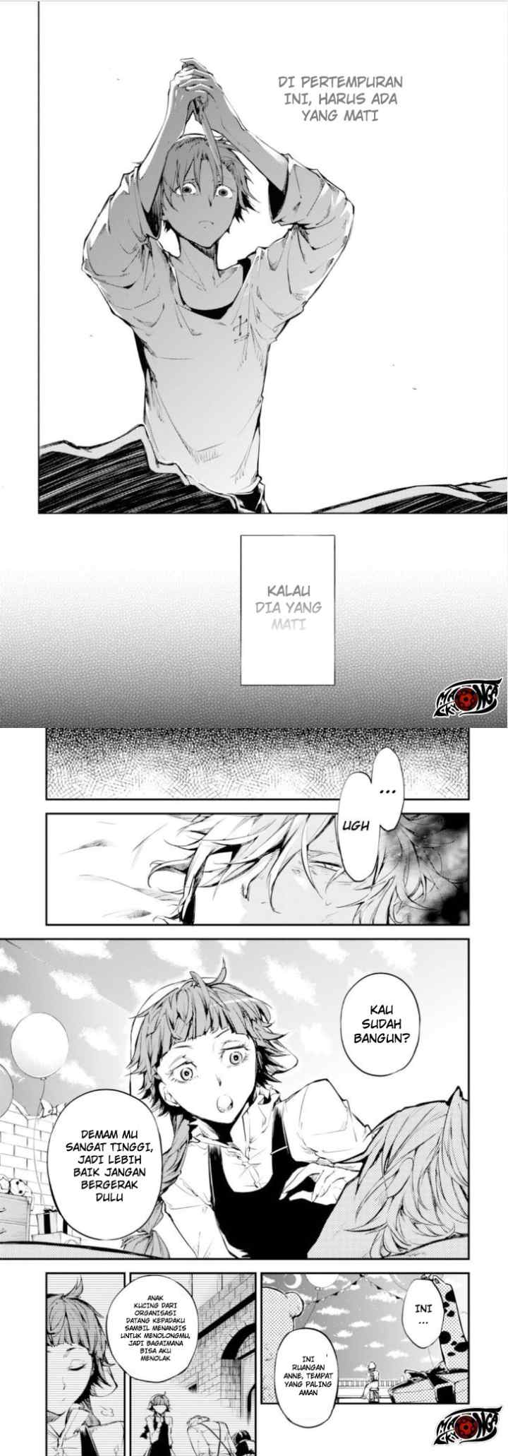 Bungou Stray Dogs chapter 48 halaman 11