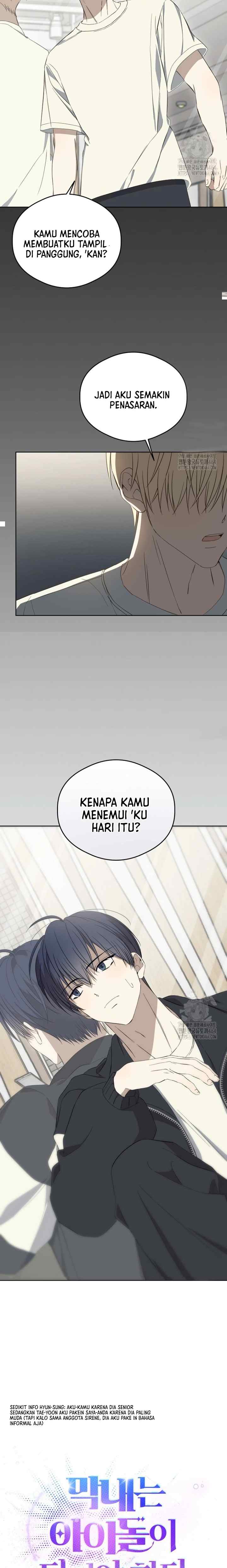 The Maknae Has to Be an Idol chapter 41 halaman 17
