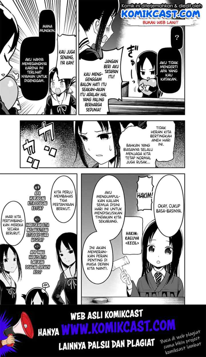 Kaguya-sama wa Kokurasetai: Tensai-tachi no Renai Zunousen chapter 141 halaman 6