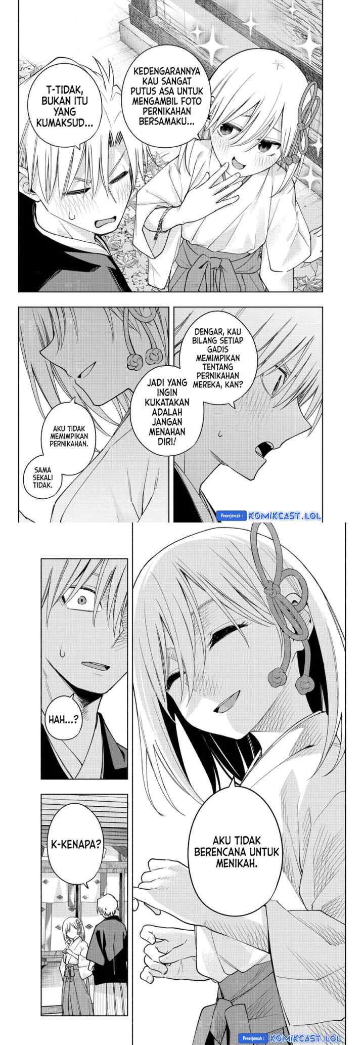 Amagami-san Chi no Enmusubi chapter 122 halaman 8