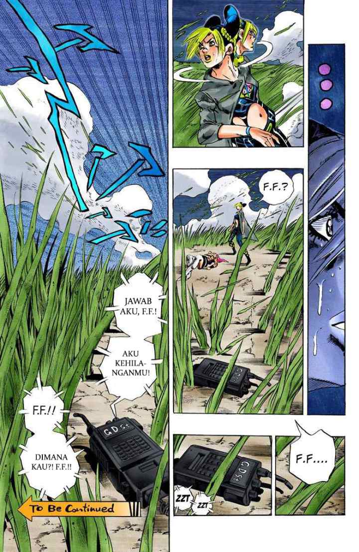 JoJo no Kimyou na Bouken - Stone Ocean chapter 95 halaman 18