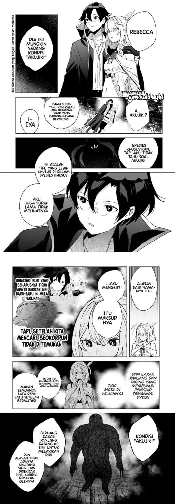 Henkyou Toshi no Ikuseisha Hajimari no Kaminari Hime chapter 9.1 halaman 6