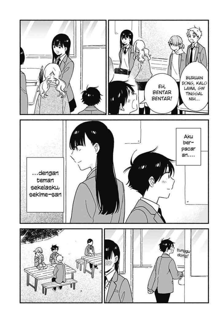 Sekimen Shinaide Sekime-san (Serialization) chapter 8 halaman 4