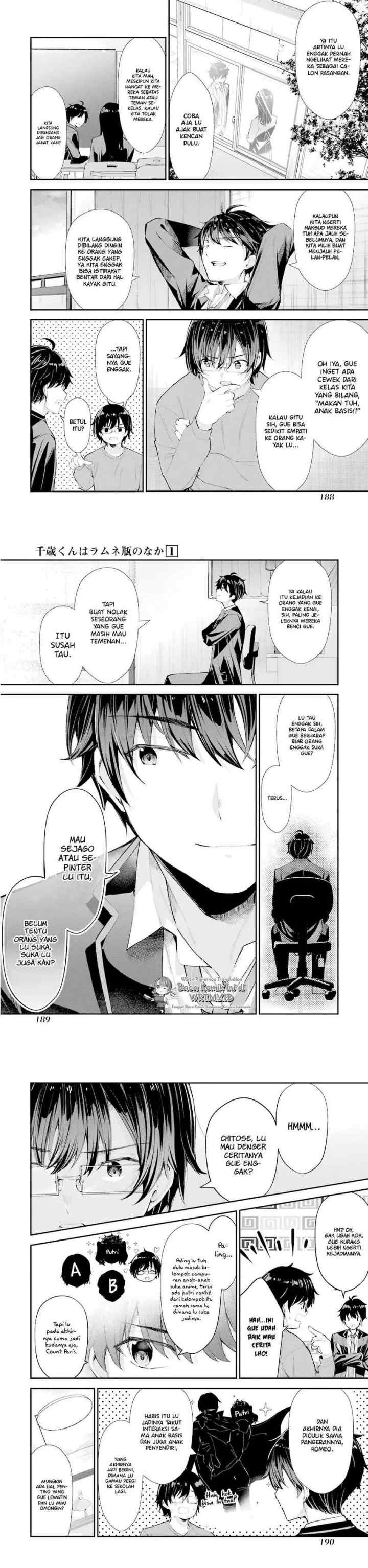 Chitose-kun is Inside a Ramune Bottle chapter 4 halaman 16