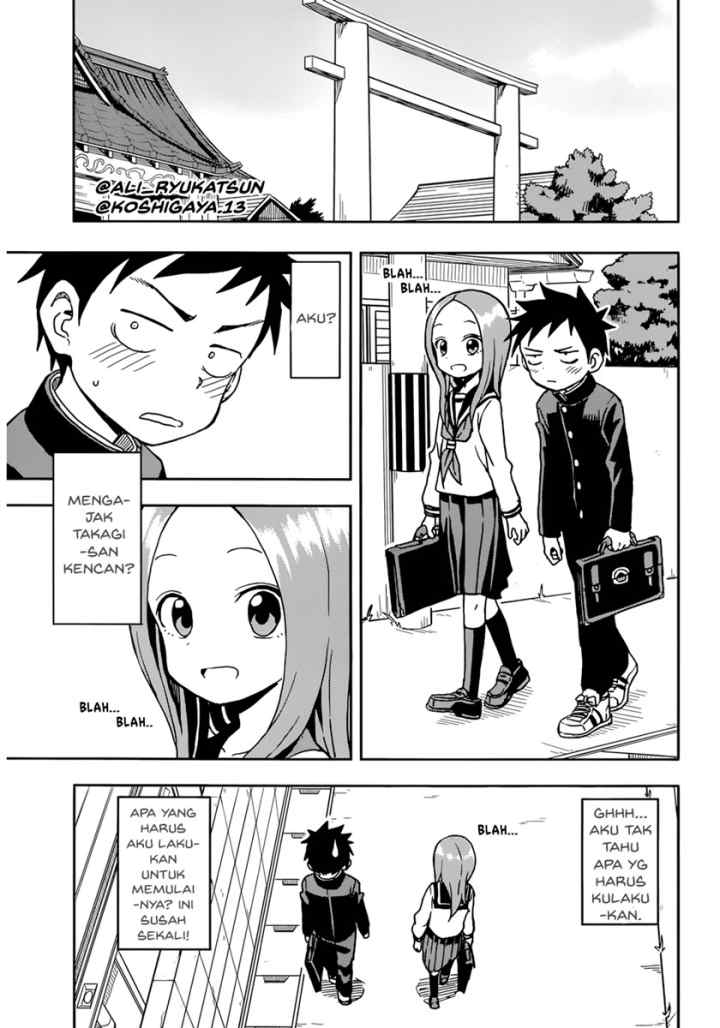 Karakai Jouzu no Takagi-san chapter 158 halaman 7
