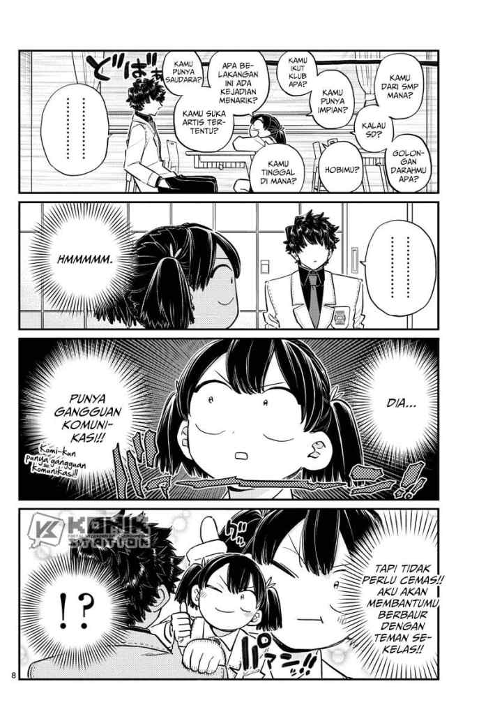 Komi-san wa Komyushou Desu chapter 133 halaman 10