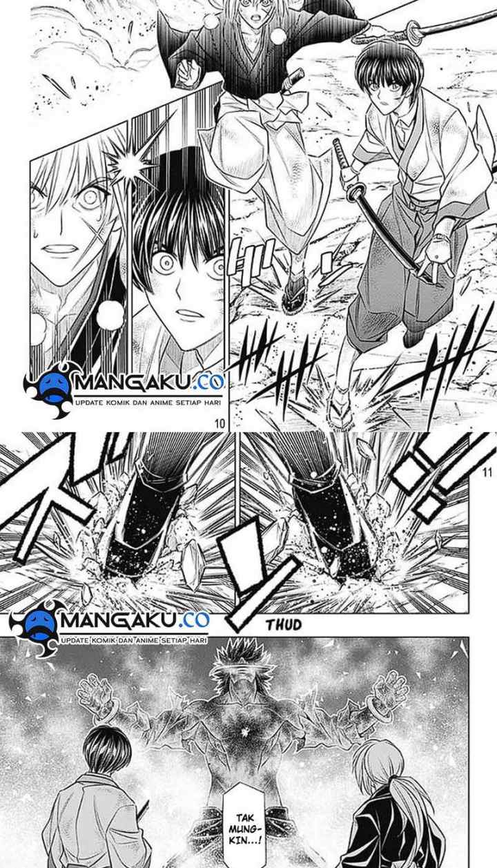Rurouni Kenshin: Hokkaido-hen chapter 57 halaman 12