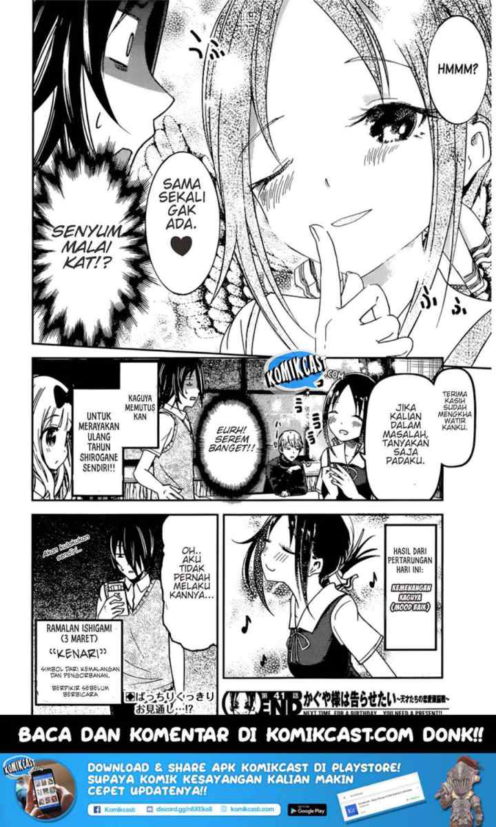 Kaguya-sama wa Kokurasetai: Tensai-tachi no Renai Zunousen chapter 51 halaman 19