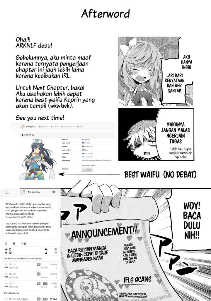 Arifureta Gakuen de Sekai Saikyou chapter 3 halaman 19