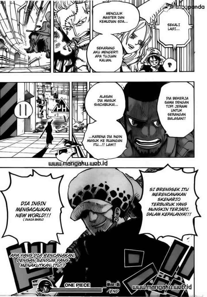 One Piece chapter 681 halaman 20