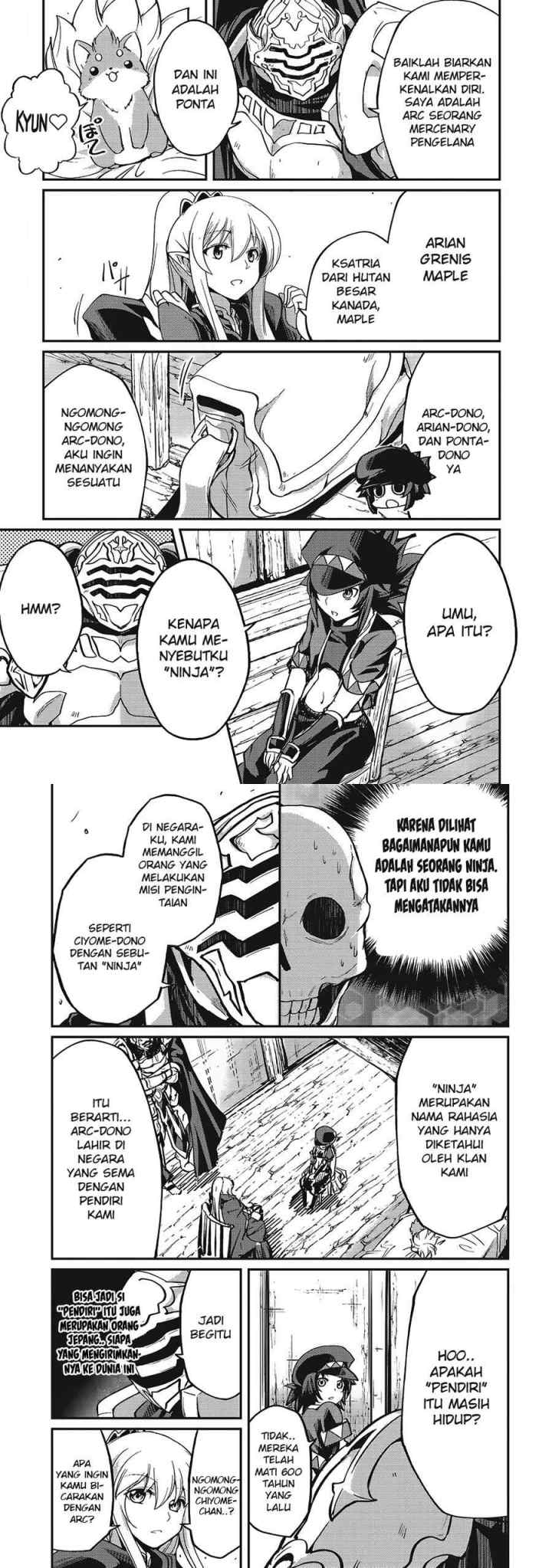 Gaikotsu Kishi-sama, Tadaima Isekai e Odekakechuu chapter 13 halaman 5
