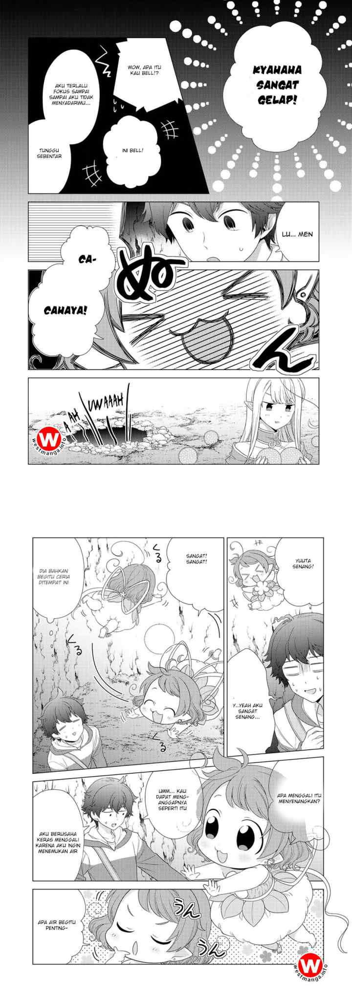 Seirei-tachi no Rakuen to Risou no Isekai Seikatsu chapter 4 halaman 11