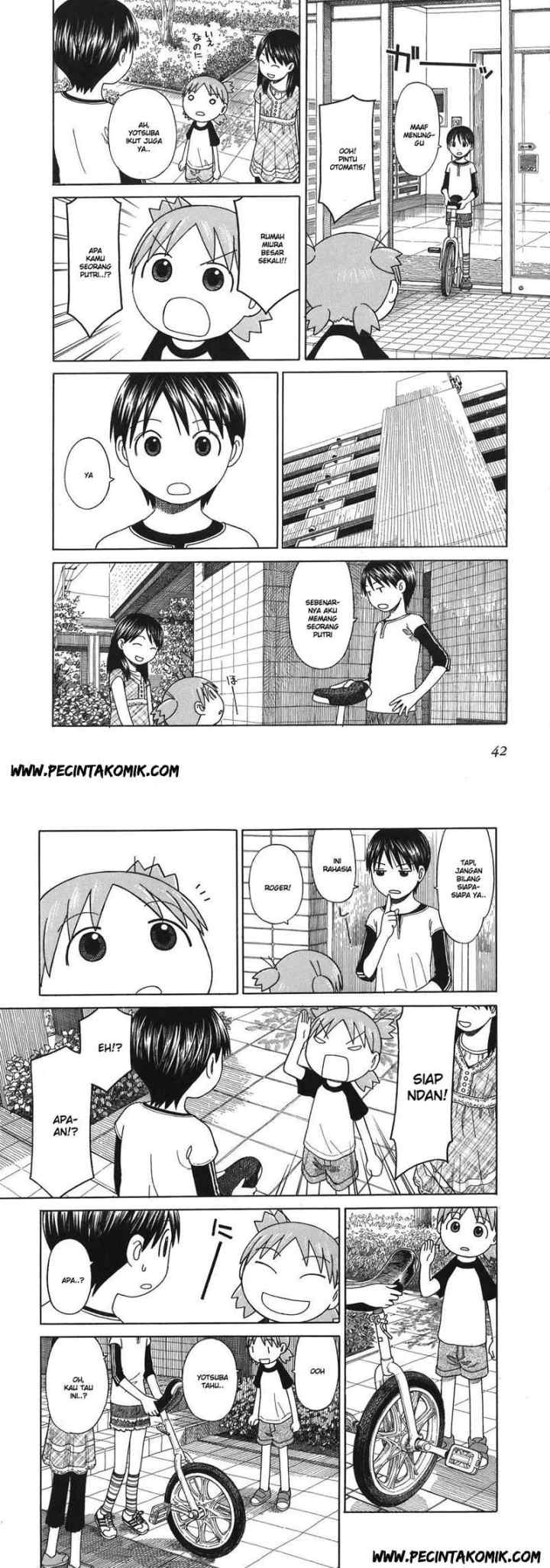 Yotsuba to! chapter 43 halaman 8