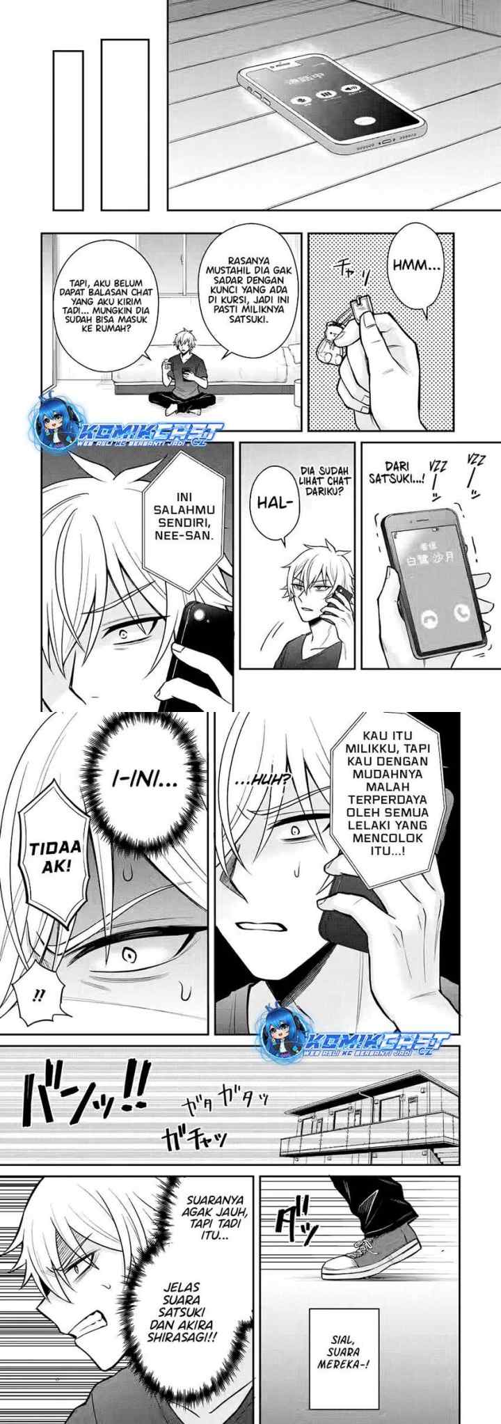 Netorare Manga no Kuzu Otoko ni Tensei Shita Hazu ga Heroine ga Yottekuru Ken chapter 14 halaman 8