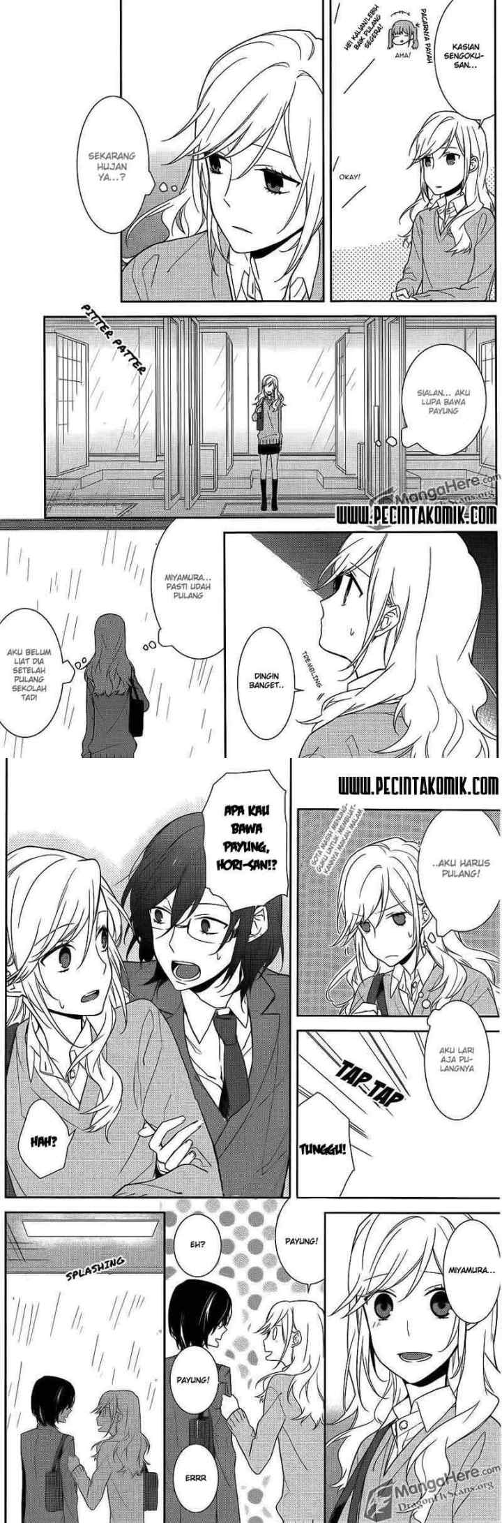 Horimiya chapter 11 halaman 9
