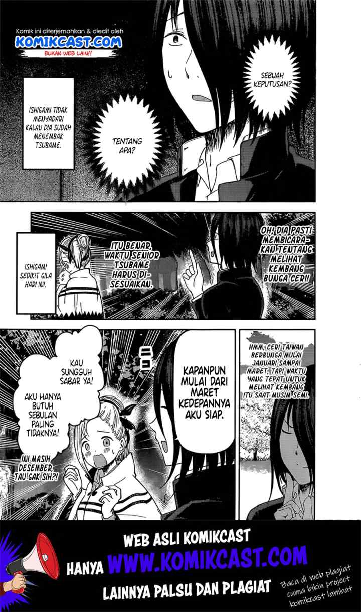 Kaguya-sama wa Kokurasetai: Tensai-tachi no Renai Zunousen chapter 133 halaman 10