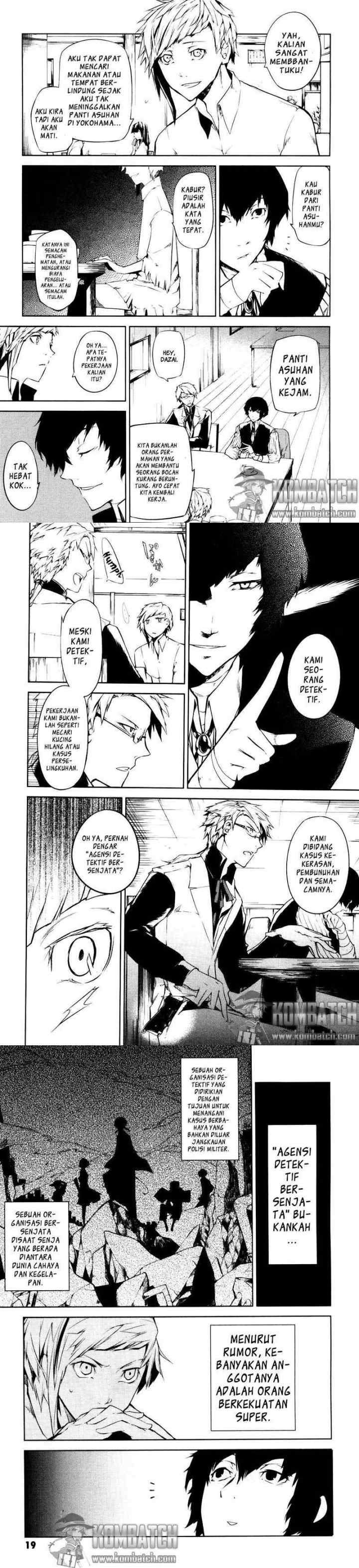 Bungou Stray Dogs chapter 1 halaman 6
