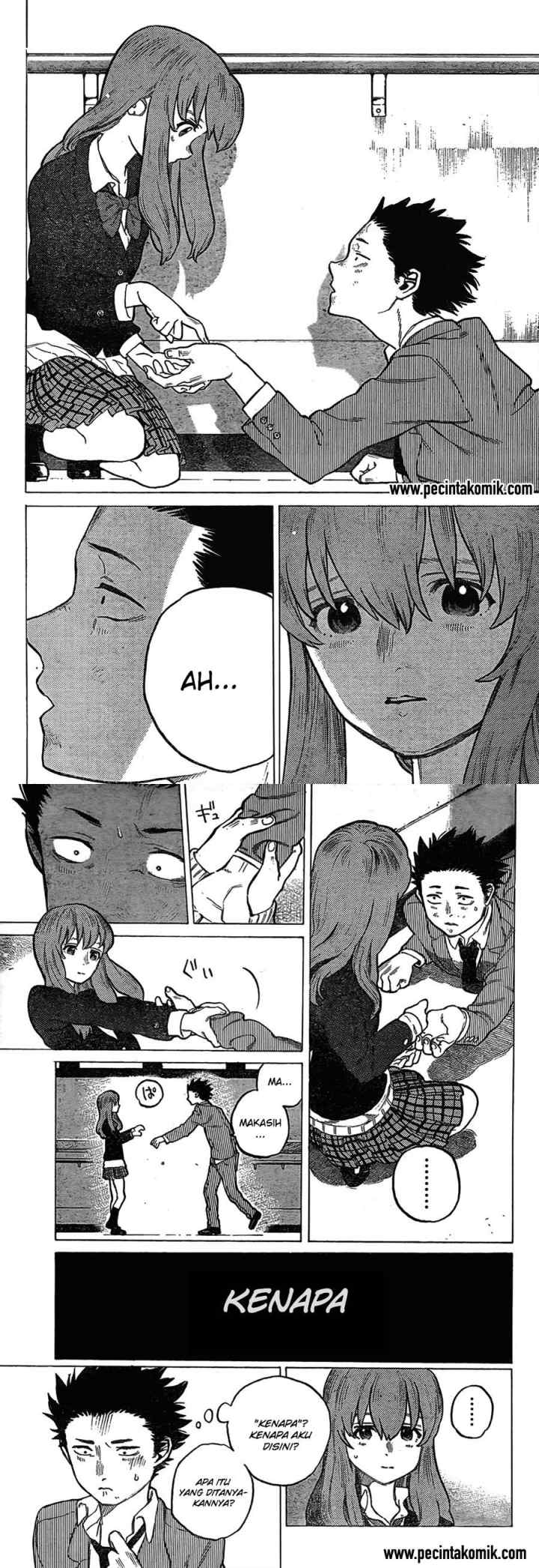 Koe no Katachi chapter 6 halaman 4