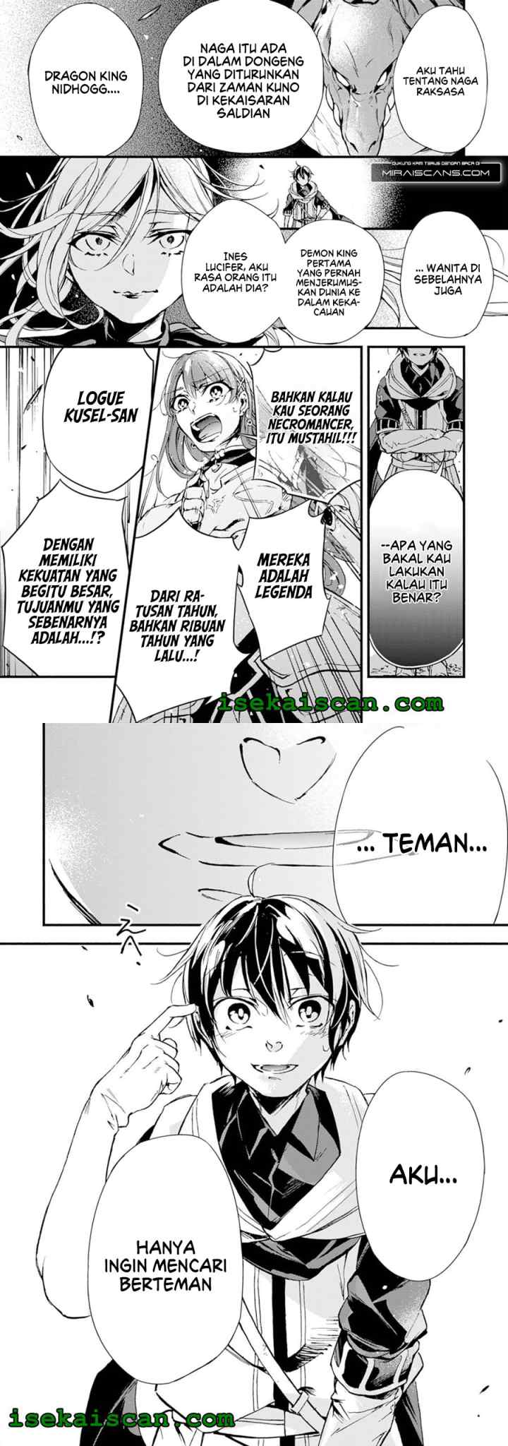 A Lone Necromancer Who Leads an Army of Immortals, Changed His Job to Become an SSS Rank Adventurer chapter 1 halaman 18