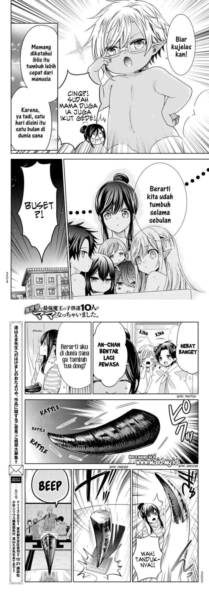 Isekai de Saikyo Mao no Kodomotachi no Mama ni Natchaimashita chapter 21 halaman 18