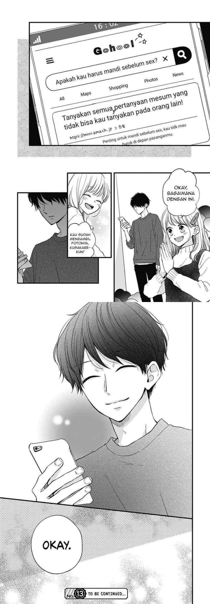 Miniamaru Kareshi chapter 24 halaman 13