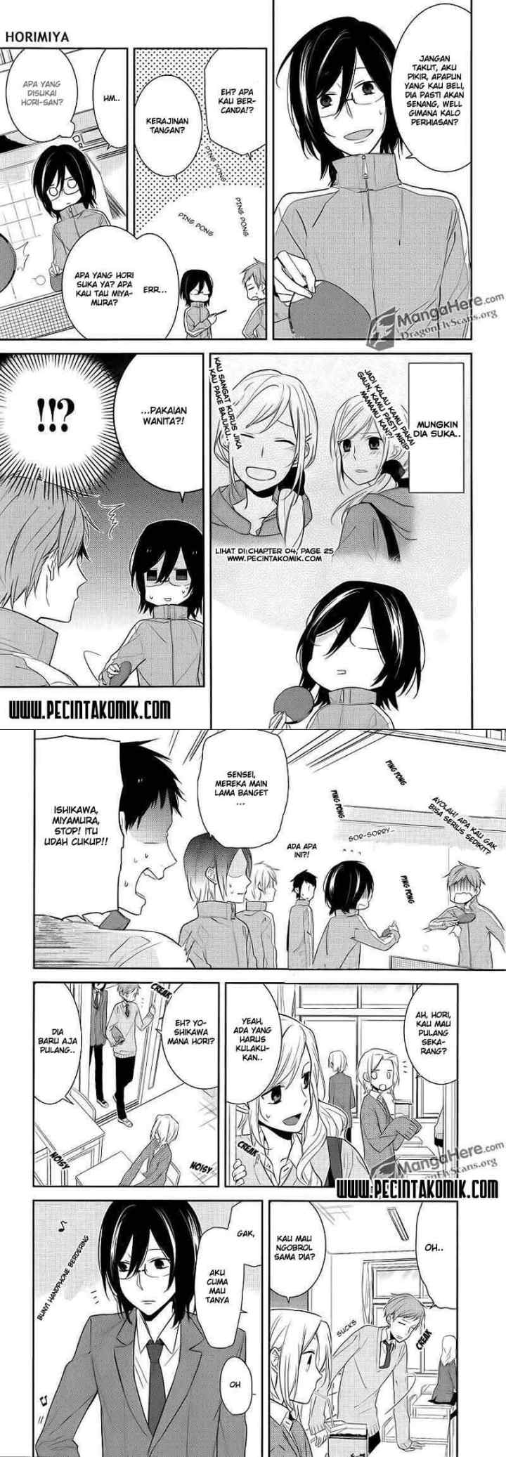 Horimiya chapter 9 halaman 4