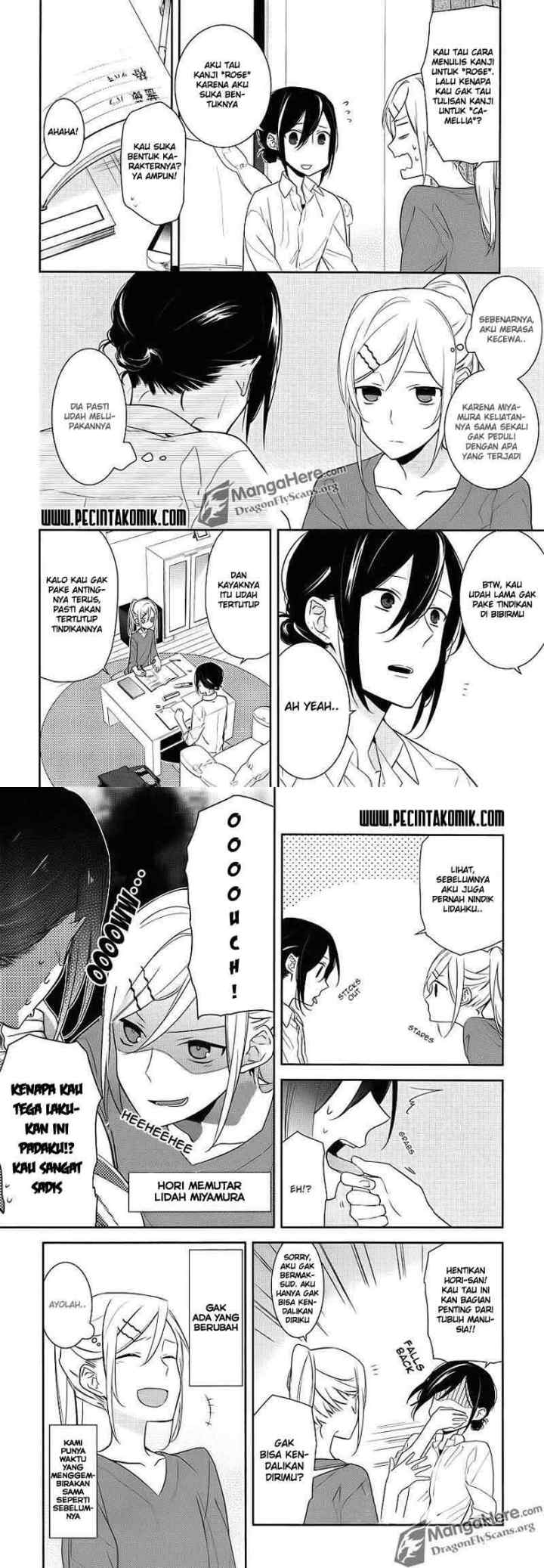 Horimiya chapter 14 halaman 13