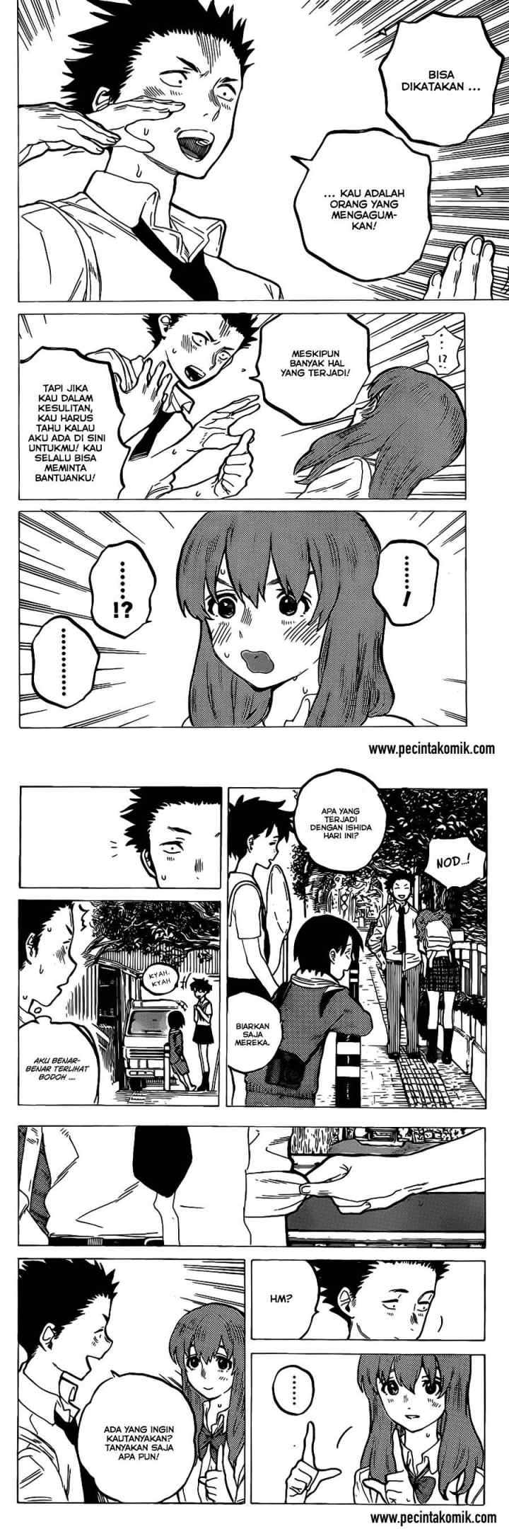 Koe no Katachi chapter 28 halaman 8